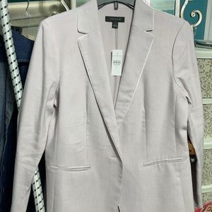 Ann Taylor Herringbone Blazer